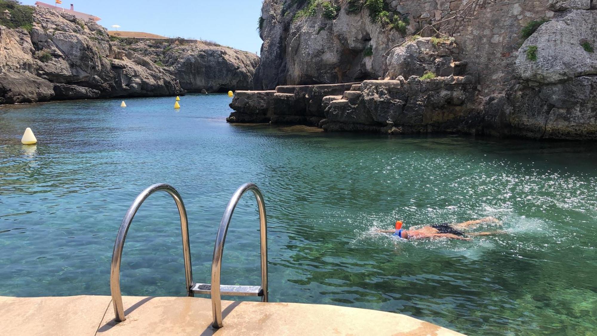 Atico Excelente En Menorca Ciutadella Calan Blanes Lägenhet Cala en Forcat Exteriör bild